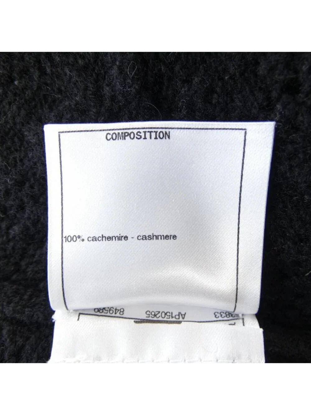 Chanel Cardigan Black